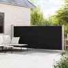 vidaXL Auvent latéral rétractable de patio 600x160 cm noir
