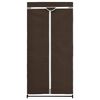 vidaXL 2 pcs Garde-robes Marron 75x50x160 cm