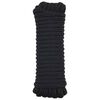 vidaXL Corde de bateau 12 mm 6 m Noir Polyester