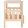 vidaXL Lit pour chien 65,5x50,5x70 cm Bois de pin solide