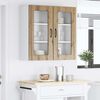 vidaXL Armoire de cuisine Kalmar 2 pcs Ch&ecirc;ne artisanal 40 x 31 x 80 cm