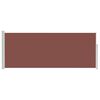 vidaXL Auvent lat&eacute;ral r&eacute;tractable 120 x 300 cm Marron