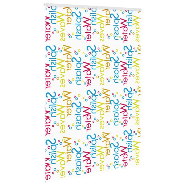 vidaXL Store enrouleur de douche avec cassette largeur du tissu 156 cm