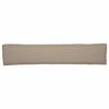 vidaXL Set de coussins de palette 2 pcs Taupe 200 x 40 x 8 cm
