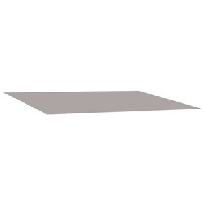 vidaXL Toile de rechange pour auvent Gris clair 300 x 250 cm Polyester