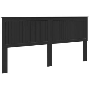 vidaXL T&ecirc;te de lit Ch&ecirc;ne noir 200 cm Bois d'ing&eacute;nierie