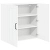vidaXL Armoire de cuisine Lucca Blanc brillant 80 x 31 x 80 cm
