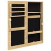vidaXL Armoire à bijoux avec miroir murale 30 x 8,5 x 67 cm