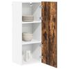 vidaXL Armoire suspendue Ch&ecirc;ne fum&eacute; 40 x 31 x 100 cm Bois d'ing&eacute;nierie