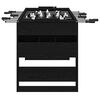 vidaXL Table de Foosball Ch&ecirc;ne Noir 146,5 x 74 x 85 cm