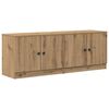 vidaXL Armoire de lit avec porte 2 pcs Ch&ecirc;ne Artisanal 66 x 35 x 48 cm