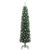 vidaXL Sapin de No&euml;l artificiel Vert 240 cm PVC et acier et plastique