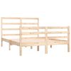 vidaXL Cadre de lit sans matelas bois massif de pin 135x190 cm