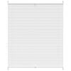 vidaXL Store pliss&eacute; 100x125 cm Blanc
