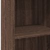 vidaXL Buffet haut chêne marron 45x41x124 cm bois d'ingénierie