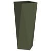 vidaXL Jardini&egrave;re Vert olive 30 x 30 x 75 cm Acier