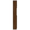 vidaXL Armoire de bain Chêne marron 32x25,5x190 cm Bois d'ingénierie