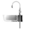 EISL Mitigeur de lavabo FLEXO chrome-blanc