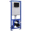 vidaXL R&eacute;servoir encastr&eacute; pour WC suspendu 11 L 41x14x(110-125) cm