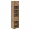 vidaXL Haut Armoire Ch&ecirc;ne artisanal 50 x 42,5 x 225 cm