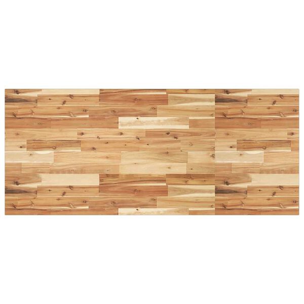 vidaXL Dessus de table rectangulaire 120x60x2 cm bois massif d'acacia