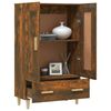 vidaXL Buffet haut Ch&ecirc;ne fum&eacute; 70x31x115 cm Bois d'ing&eacute;nierie