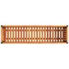 vidaXL Jardini&egrave;re 110x30x27,5 cm bois massif d'acacia et acier