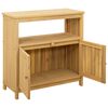 vidaXL Table console de jardin 80x35x75 cm bois massif d'acacia