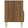 vidaXL Meuble TV Chêne marron 102x36x50 cm Bois d'ingénierie