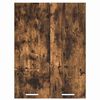 vidaXL Armoire suspendue Ch&ecirc;ne fum&eacute; 60 x 31 x 80 cm Bois d'ing&eacute;nierie