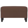 vidaXL Banc Marron 70x35x41 cm Similicuir