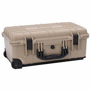 vidaXL Valise rigide Sable 56 x 35 x 23 cm Polypropyl&egrave;ne et ABS