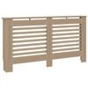 vidaXL Cache-radiateur 152x19x81,5 cm MDF
