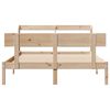 vidaXL Cadre de lit sans matelas 150x200 cm bois de pin massif