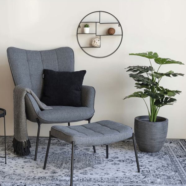 House Nordic &Eacute;tag&egrave;re Sophie Acier Noir