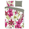 Good Morning Housse de couette FLEURIE 240x200/220 cm Multicolore