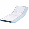 vidaXL Surmatelas Blanc 80 x 200 cm Tissu Jacquard