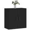 vidaXL Armoire murale noir 60x31x60 cm bois d'ing&eacute;nierie