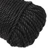 vidaXL Corde de travail noir 3 mm 50 m polypropyl&egrave;ne