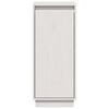 vidaXL Buffets 2 pcs Blanc 31,5x34x75 cm Bois massif de pin
