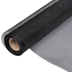 vidaXL &Eacute;cran en treillis Fibre de verre 100x500 cm Noir