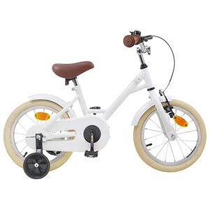 vidaXL V&eacute;lo pour Enfants 12 Pouces pour les enfants de 2 &agrave; 4 ans Blanc
