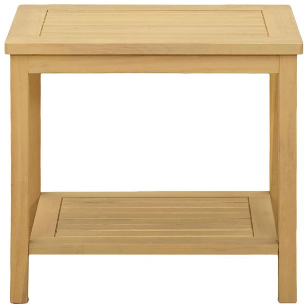 vidaXL Table d'appoint Huile Naturelle 50 x 35 x 45 cm