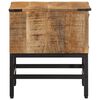 vidaXL Table de chevet 40x40x45 cm bois de manguier massif