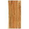 vidaXL Dessus de meuble-lavabo de salle de bain Acacia 114x52x4 cm