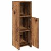 vidaXL Armoire de salle de bain vieux bois 30x30x95 cm bois ingénierie