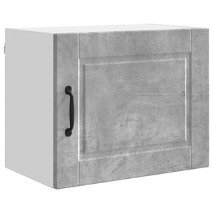 vidaXL Meuble mural PORTO Gris b&eacute;ton 50 x 31 x 40 cm Bois d'ing&eacute;nierie