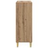 vidaXL Buffet Ch&ecirc;ne artisanal 69,5 x 32,5 x 90 cm Bois d'ing&eacute;nierie