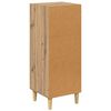 vidaXL Buffet Ch&ecirc;ne artisanal 34,5 x 32,5 x 90 cm Bois d'ing&eacute;nierie