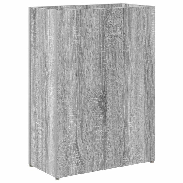 vidaXL Porte-parapluie Gris Sonoma 40 x 20 x 55,5 cm Bois d'ing&eacute;nierie